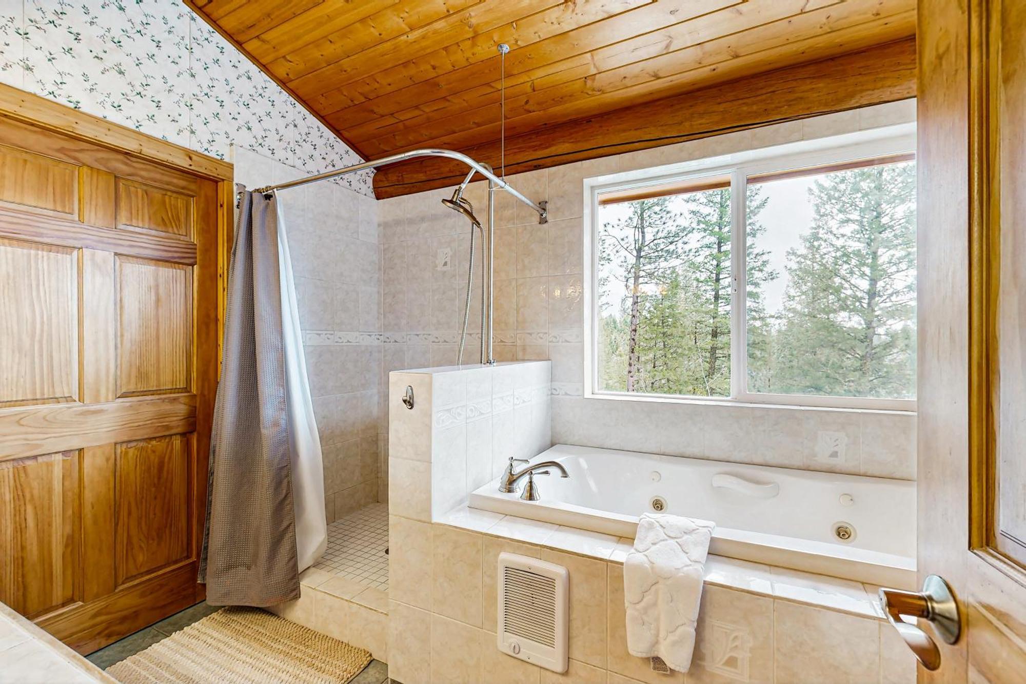 Cascade Lakeview Log Cabin Eksteriør bilde