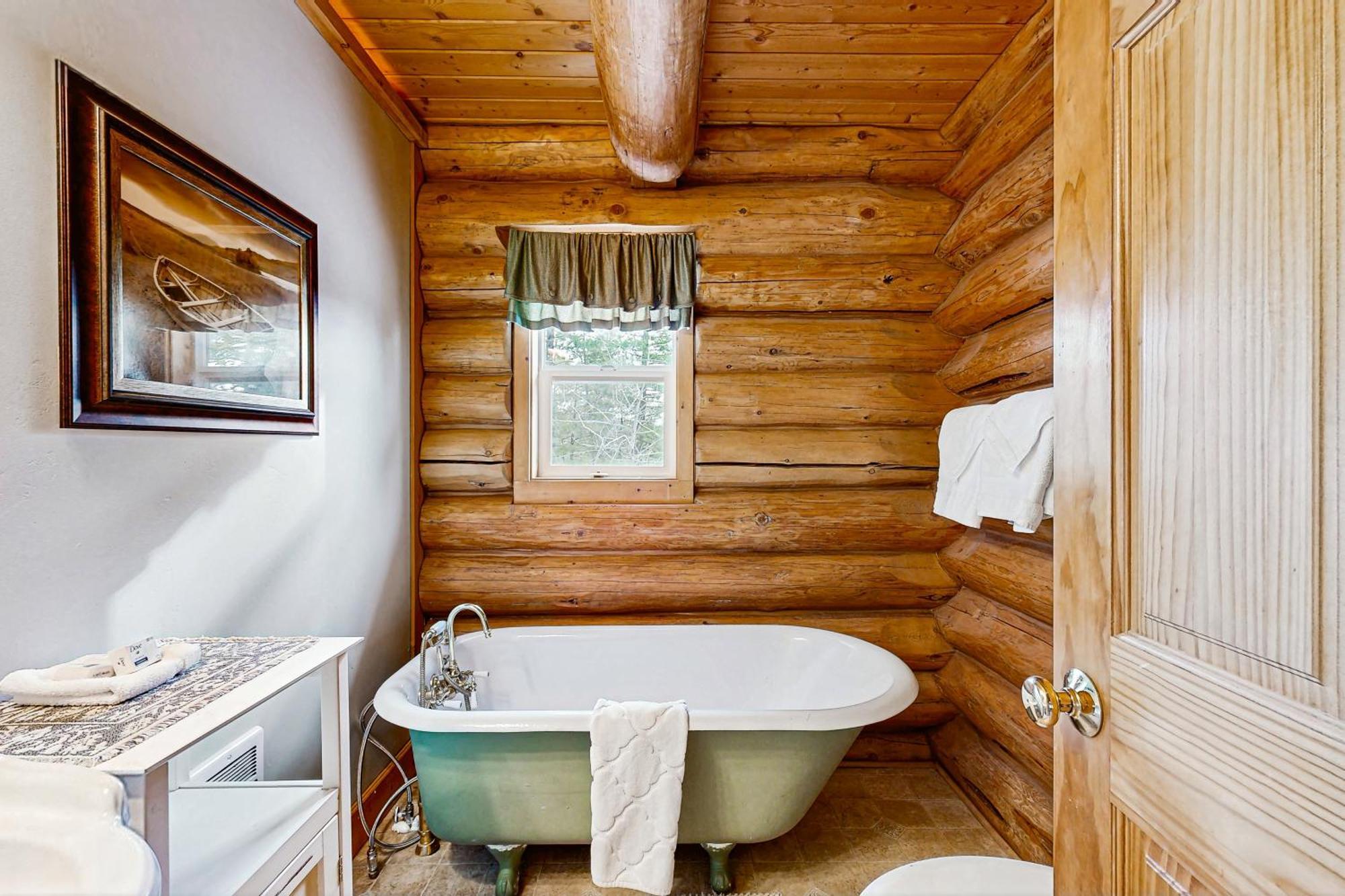 Cascade Lakeview Log Cabin Eksteriør bilde